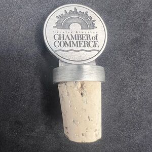 FREE with any purchase - Chamber of Commerce Wine Stopper